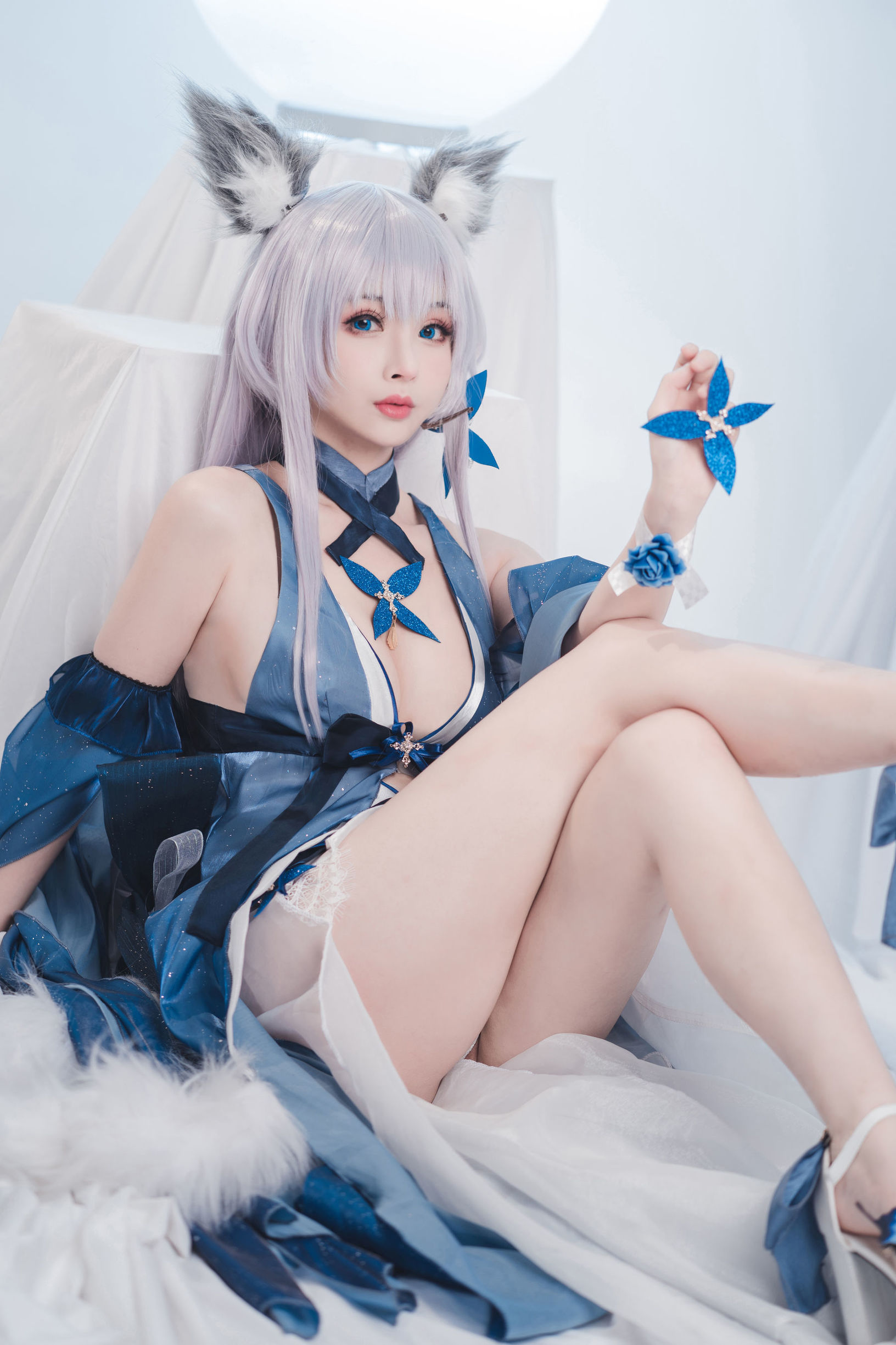 [网红COSER]COS福利rioko凉凉子信浓礼服插图2